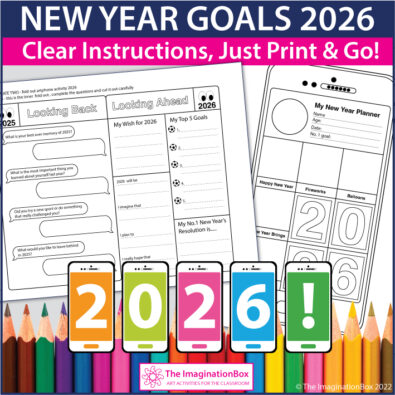 Five Fun New Years Art Activities - The Imagination Box