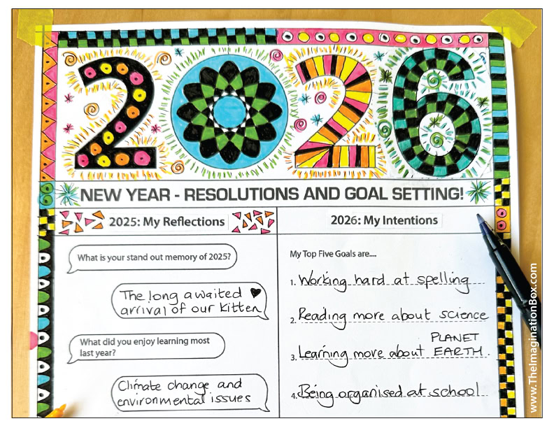 Five Fun New Years Art Activities