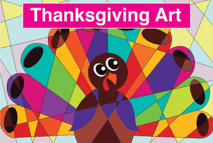 Thanksgiving art activities for kids turkey